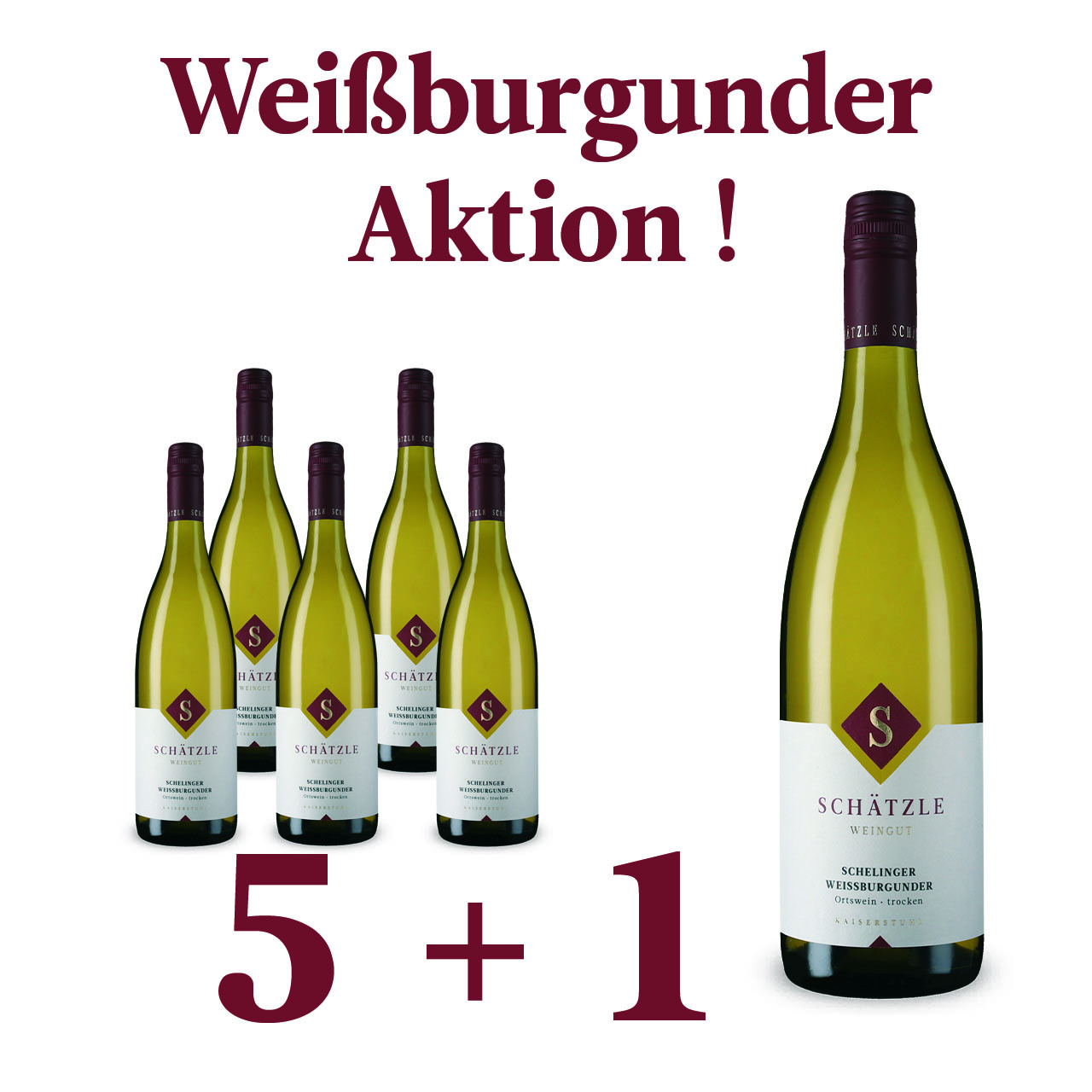 Aktion 5+1 Schelinger Weißburgunder